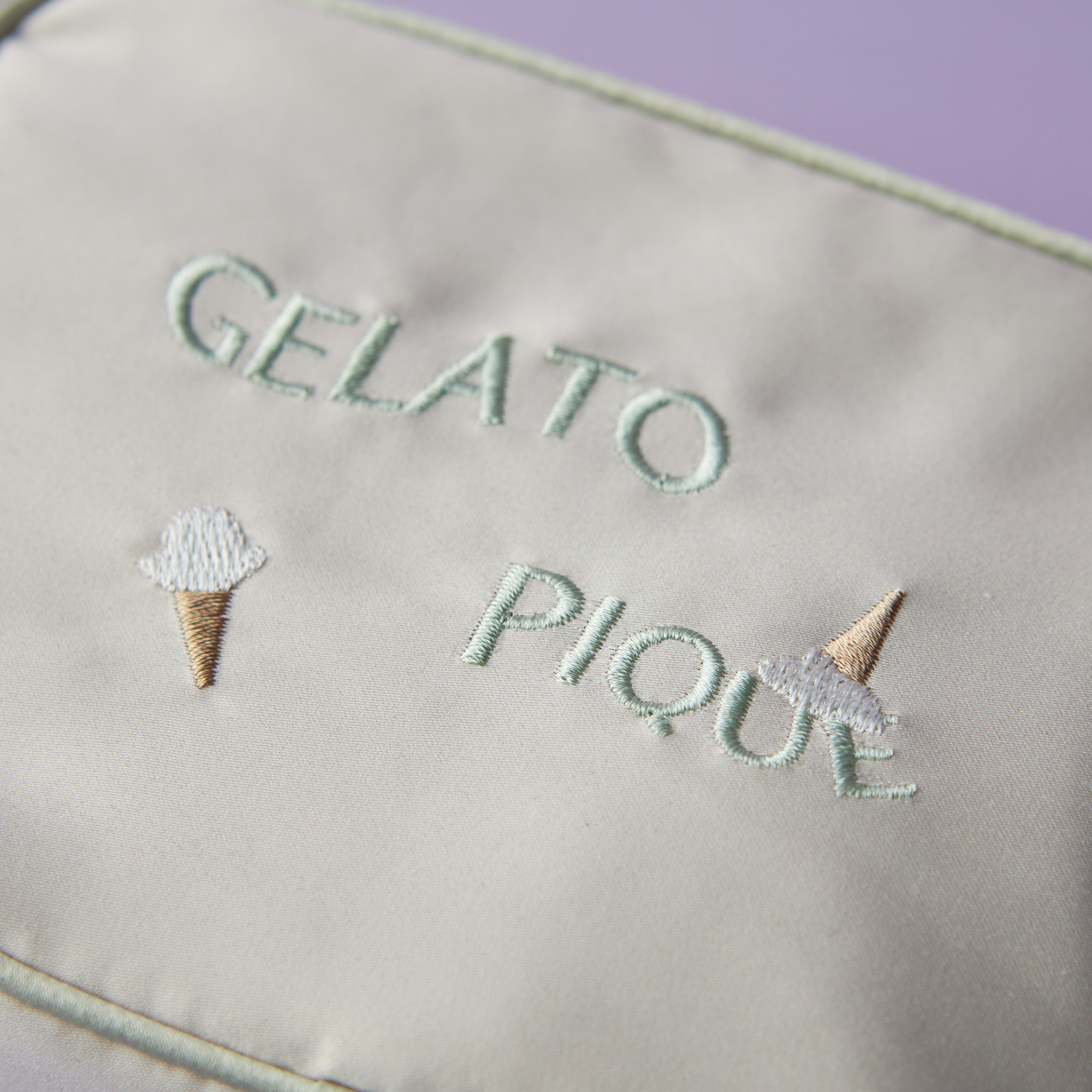 gelato pique パンダ刺繍 gelato pique（ジェラートピケ）の「パンダモチーフハンドタオル
